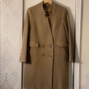 Comptoir des Cotonniers tan coat size 36